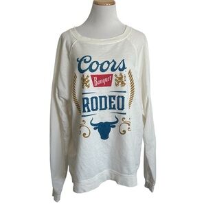 Odd People Coors Banquet Rodeo Graphic pullover